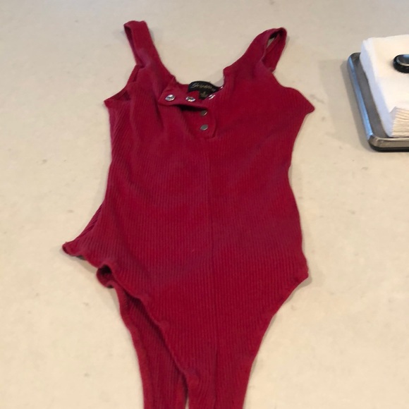 Ribbed body suit - Picture 2 of 2